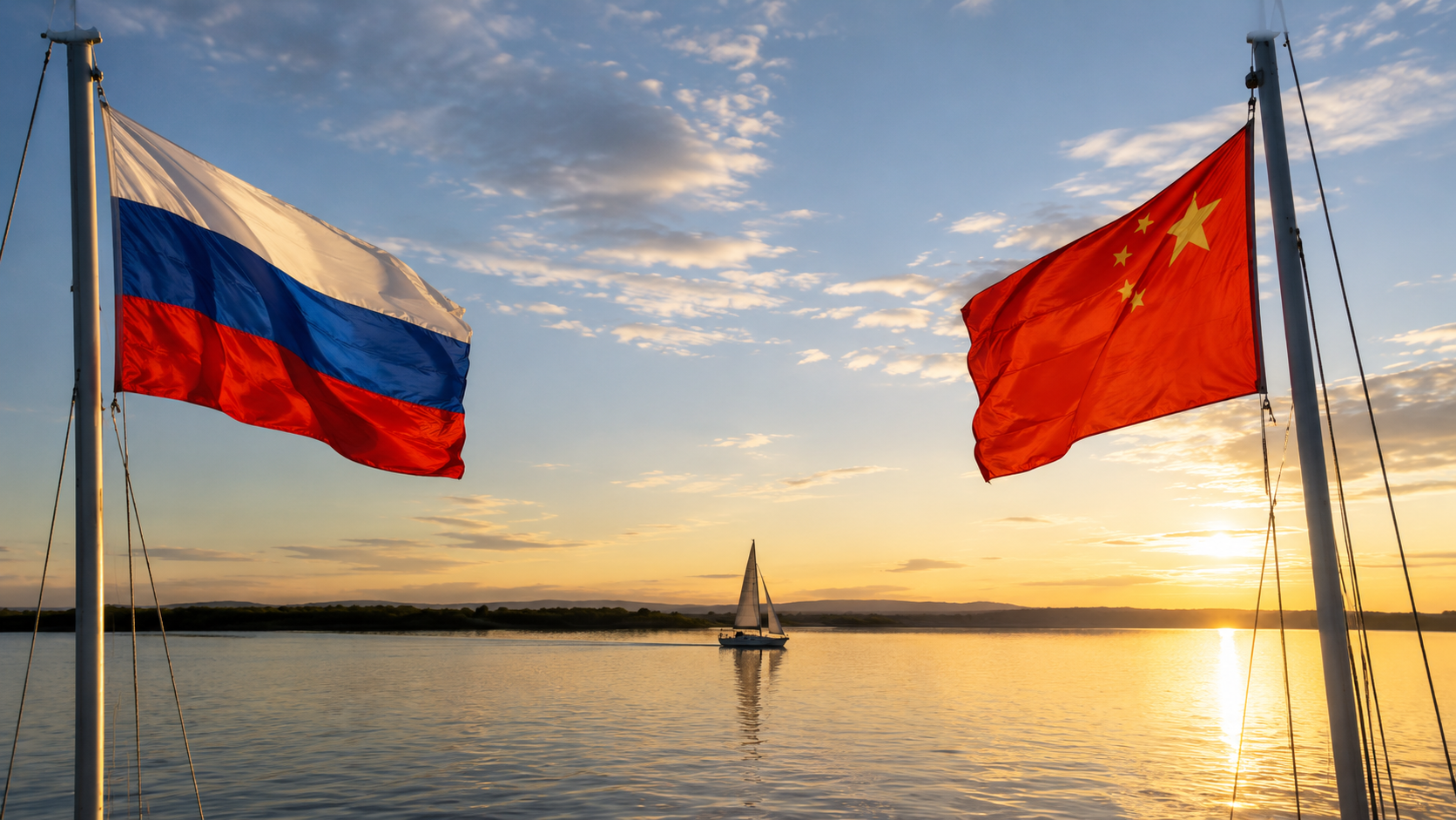 Российско-китайская парусная регата на Амуре